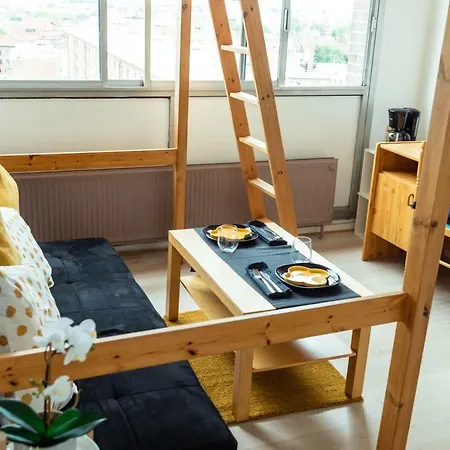 Lägenhet Vauban, Cosy Studio + Breakfast + Massage Chair